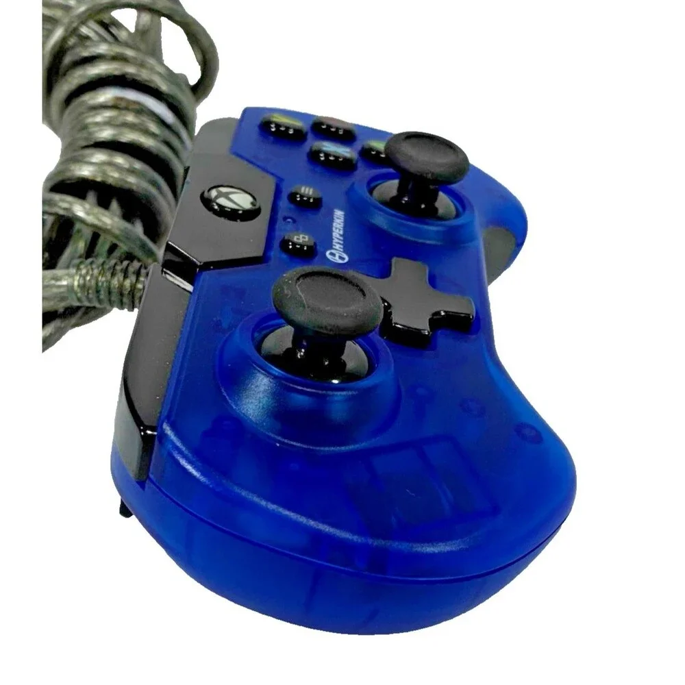 Hyperkin X91 Ice Blue Xbox Series Xbox One & PC Blue Wired Controller Tested